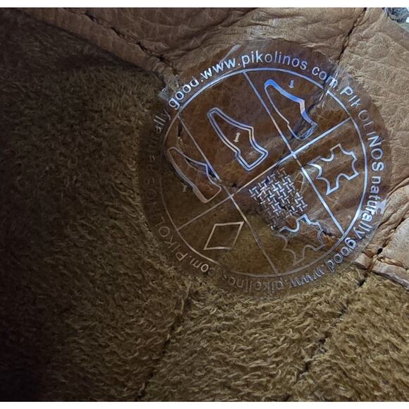 Pikolinos Andorra Ankle Boots Leather Side Zip Heel Tassel Black EU 36/US 5.5-6 - Picture 12 of 13